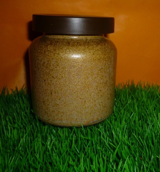 Senfsaat braune / gelbe Bio Senfkörner ca 210g im Tontopf, Thüringen