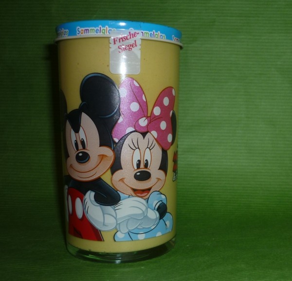 Bautzner KinderSenf Micky + Minnie Maus Sammelglas