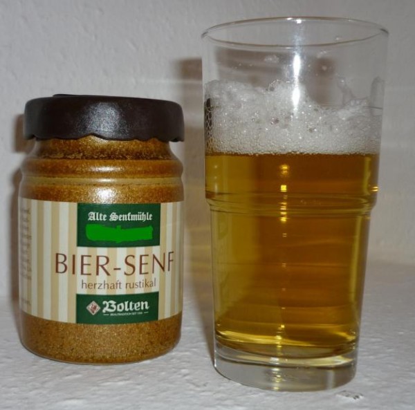 Bier Senf 190ml m. Schwarzbier