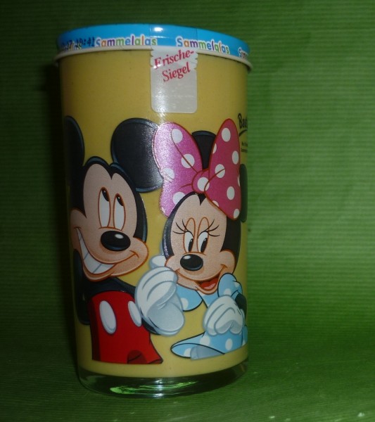 Bautzner KinderSenf Micky + Minnie Maus Sammelglas