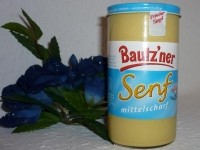 Vorschau: Bautzner mittelscharfer Senf Quetschflasche 300 ml vegan Vorschau: Bautzner mittelscharfer Senf Quetschflasche 300 ml vegan