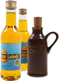 Öl - LeinÖl Lausitzer kaltgepresst 250 ml - Sachsen -