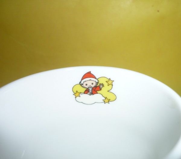 Sandmännchen Sammeltasse Kindertasse - Schmetterling/Wolke