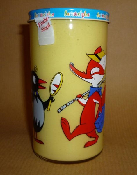 Bautzner Sandmännchen Sammelglas Fr. Elster H. Fuchs große Motive