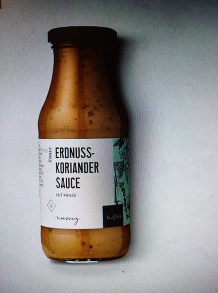 Erdnuss Koriander Sauce - 245ml