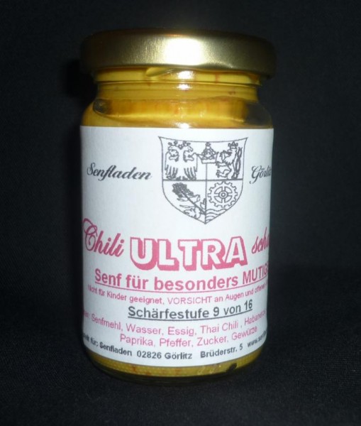 Chili Senf RED CHILI SUPER POWER 100 ml