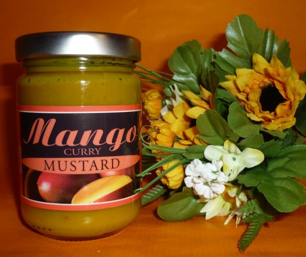 Orangen Apfelsinen Mustard 140ml Senf Tellicherrypfeffer