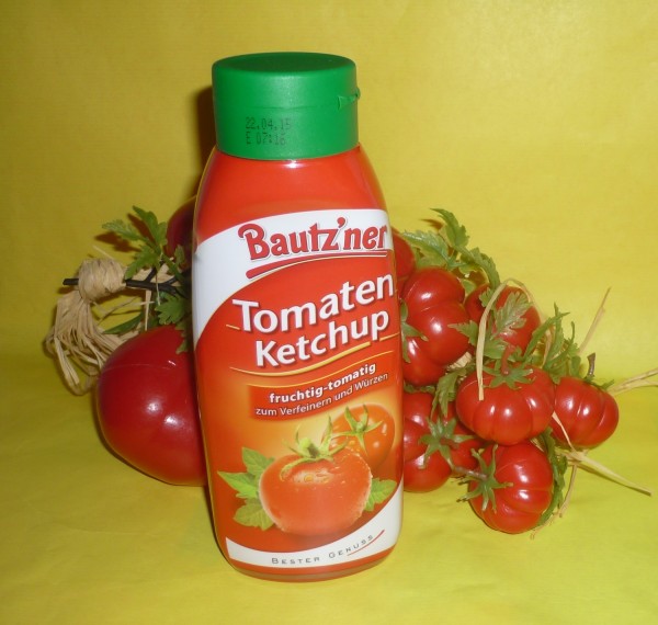 Bautzner Tomaten Ketchup 500ml i.d. Quetschflasche vegan