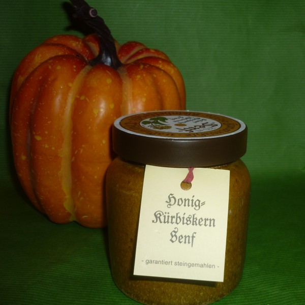 Premium Rustikal Senf (halbgrob) 270ml Thüringen Tontopf