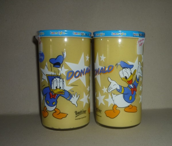 Bautzner KinderSenf Daisy Duck Sammelglas Walt Disney
