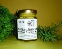 Wildkräuter Senf mit Bärlauch 100ml Moutarde de Monschau vegan