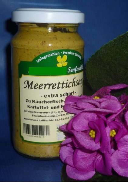 Meerrettich Senf 190ml vegan