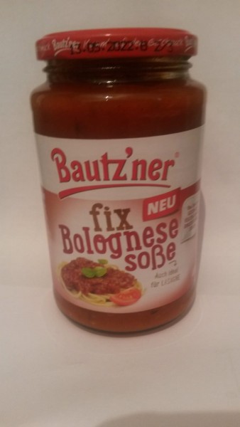 Bautzner Bolognese Soße fix und fertig 400ml