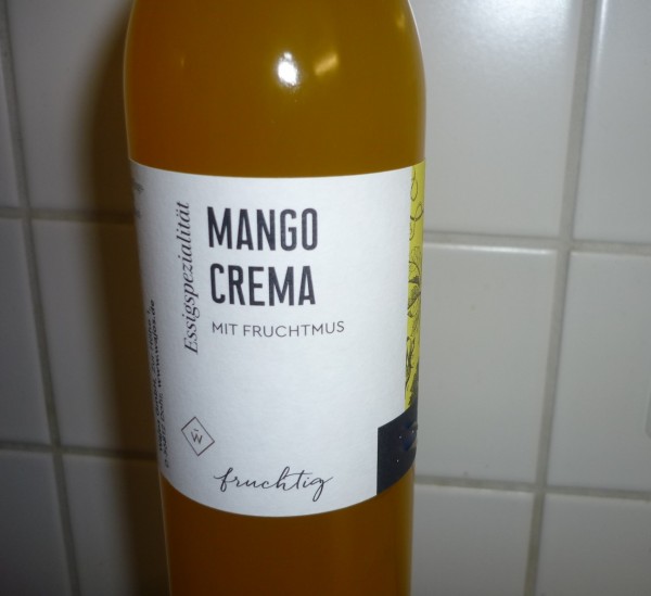 Essig - Mango Crema 4% Säure vegan fruchtig - 250ml
