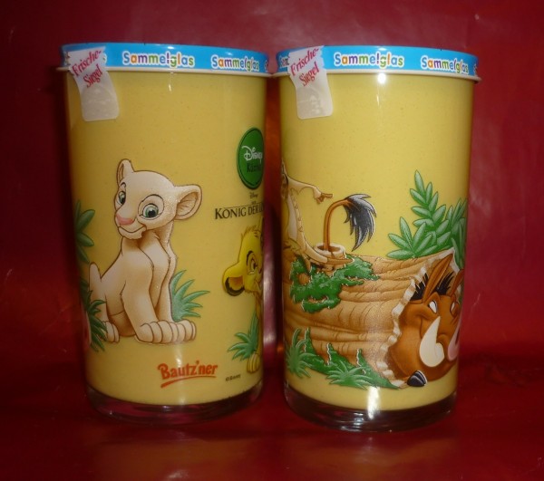 Bautzner KinderSenf König der Löwen Sammelglas Simba