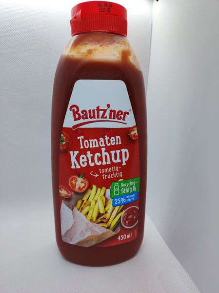 Bautzner Tomaten Ketchup 450ml i.d. Quetschflasche vegan