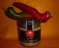 Pfeffer Senf 270ml Thüringen steingemahlen rustikaler Tontopf