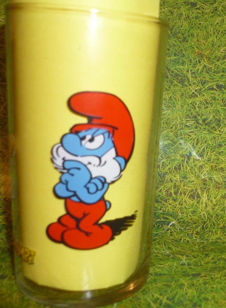 Die Schlümpfe -Schlumpfine Geschenk- Klassikschlumpf Sammelglas