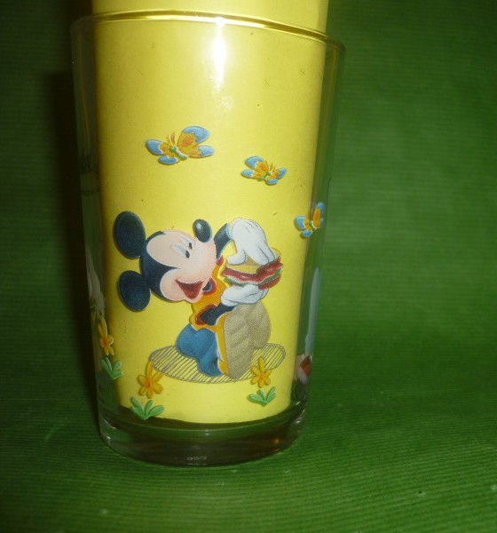 LöwenSenf Sammelglas Disney - Goofy, Micky Maus, Donald Duck