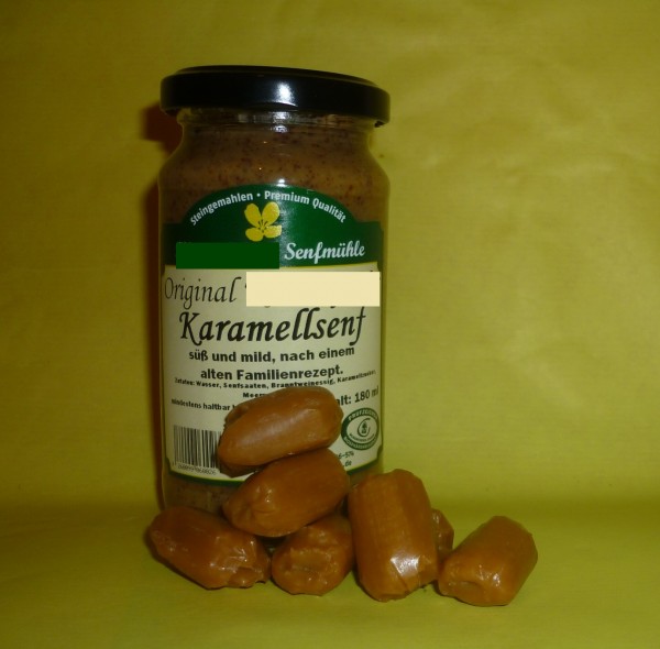 Süßer Senf 190ml vegan